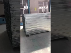 100mm Perforated Metal Cable Tray / Durability Galvanized Slotted Cable Tray